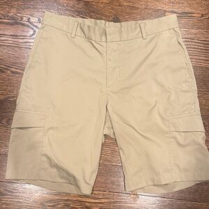 Nike dri fit flat front shorts